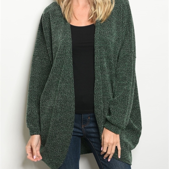 Trend Setter Diva Boutique  Item Sweaters - Long sleeve  knit sweater cardigan.